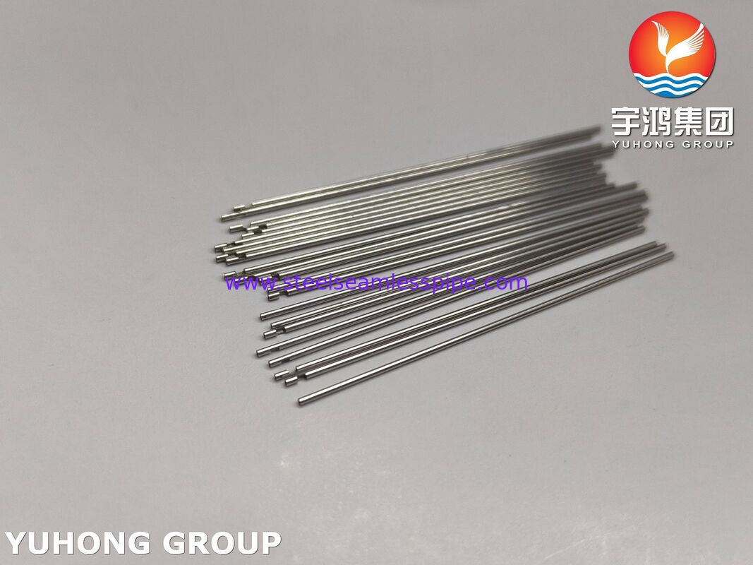 25G SUS304 tubo de aguja de riego dental de acero inoxidable, punta contundente con muesca lateral