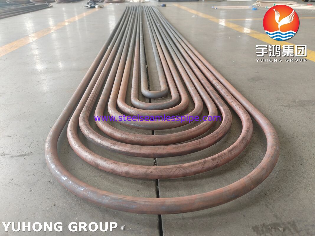 ASME SA179 ASTM A179 Carbon Steel Seamless U Tube For Heat Exchanger And Condenser