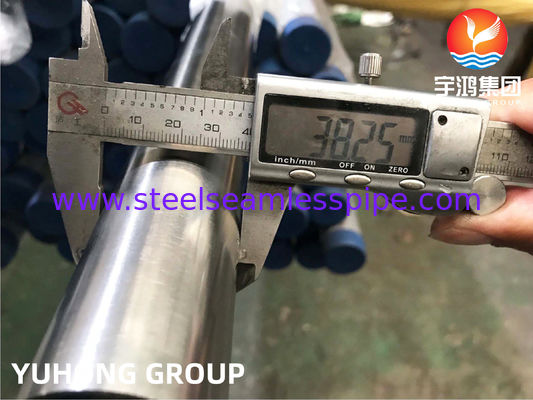 ASME SA270/ASTM A270 TP304 pulido tubo soldado con autógena de acero inoxidable ISO11850