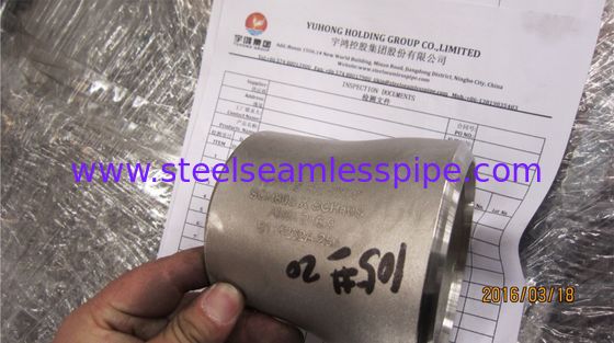 ANSI B16.9, inspección penetrante de las colocaciones de la soldadura de extremo de la camiseta de ASTM B366 Inconel 625