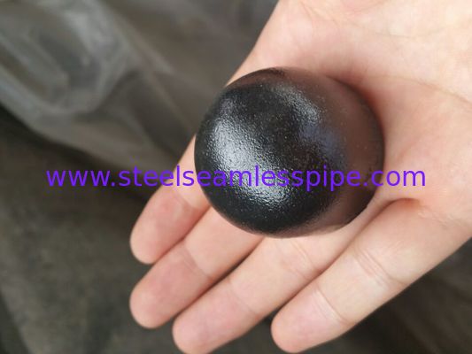 Colocación de la soldadura de extremo, ASTM A234 WPB, CASQUILLO, BW B16.9, SCH STD, SCH40, pintura del negro SCH80