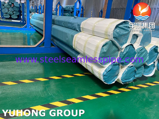 Material requejado en picado del tubo del intercambiador de calor ASME SA213 TP321 25 * 2 * 9000MM,LCHIKNESS MINIMAL DE LA PARED