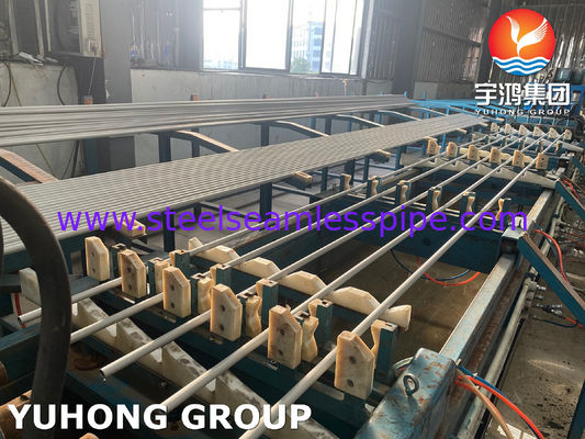 Material requejado en picado del tubo del intercambiador de calor ASME SA213 TP321 25 * 2 * 9000MM,LCHIKNESS MINIMAL DE LA PARED