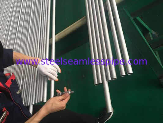 Tubo inconsútil de acero del duplex de ASTM A789 S31803 prueba de la corriente de Foucault de 3/4 PULGADA 16BWG los 20FT el 100% y prueba hidrostática