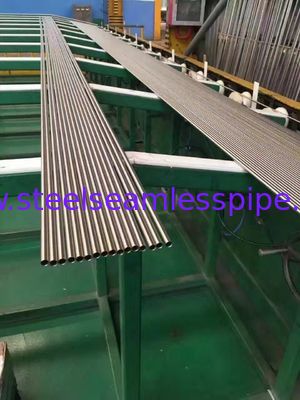 Tubos inconsútiles del acero inoxidable, extremo recocido de ASTM A213/ASME SA213-17a TP316/316L, llano brillante 3/4" BGW 16, 14, 12, 10,
