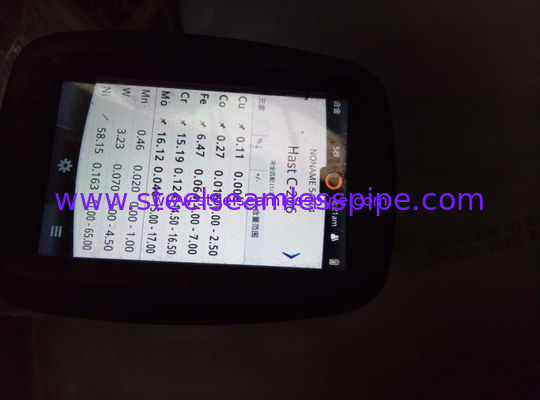 Colocaciones B16.9 de la soldadura de extremo del carrete del tubo de B366 Hastelloy C-276 soldadas con autógena con el reborde de placa 24" B16.5