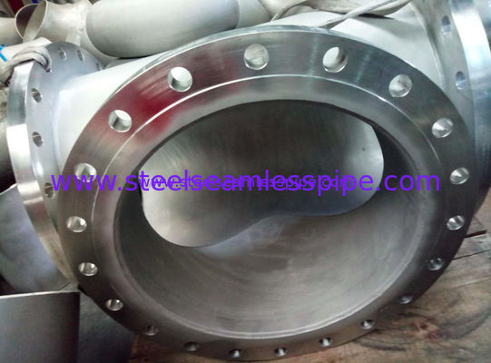 Colocaciones B16.9 de la soldadura de extremo del carrete del tubo de B366 Hastelloy C-276 soldadas con autógena con el reborde de placa 24" B16.5