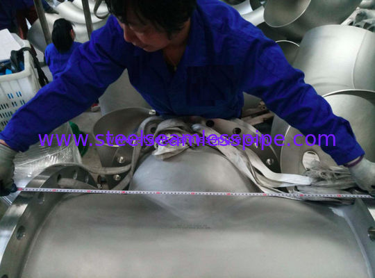 Colocaciones B16.9 de la soldadura de extremo del carrete del tubo de B366 Hastelloy C-276 soldadas con autógena con el reborde de placa 24" B16.5