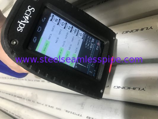 Tubería de acero inconsútil soldada con autógena TP304/TP304L ASTM A312 ASME SA312 ISO9001 de la aleación