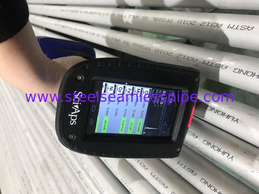 Tubería de acero inconsútil soldada con autógena TP304/TP304L ASTM A312 ASME SA312 ISO9001 de la aleación