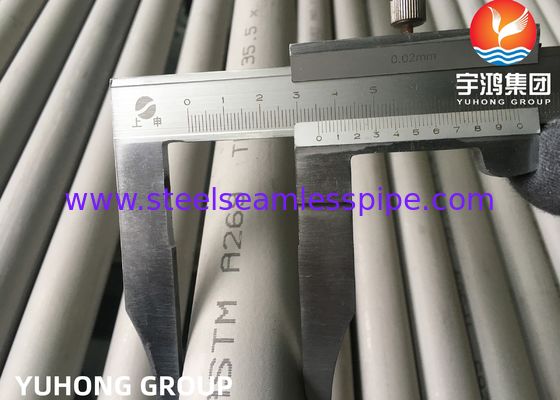 Tubo inconsútil de acero inoxidable ASTM A269 TP304L 16 x 1 x 6000m m recocidos y conservados en vinagre