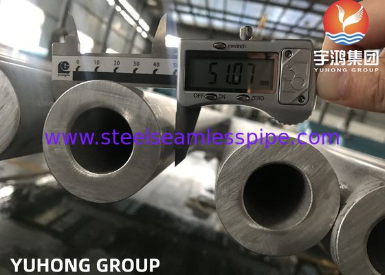 Separación de los tubos de acero inoxidable con paredes gruesas