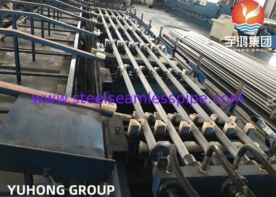 Separación de los tubos de acero inoxidable con paredes gruesas