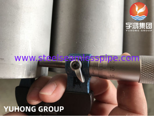 Tuberías de acero inoxidables a dos caras estupendas de ASTM A790/A790M-20 UNS S31803