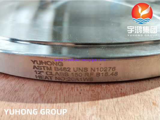 WNRF Hastelloy Flange ASTM B462 C276 Conexiones de tuberías resistentes a la corrosión