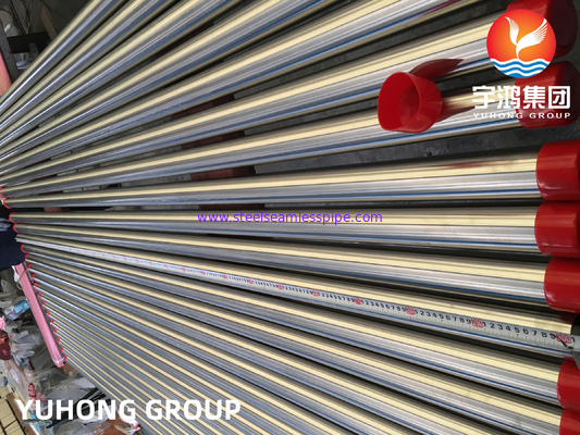 Tubo recocido brillante inconsútil de acero inoxidable 304 de ASTM A213/de ASME SA213