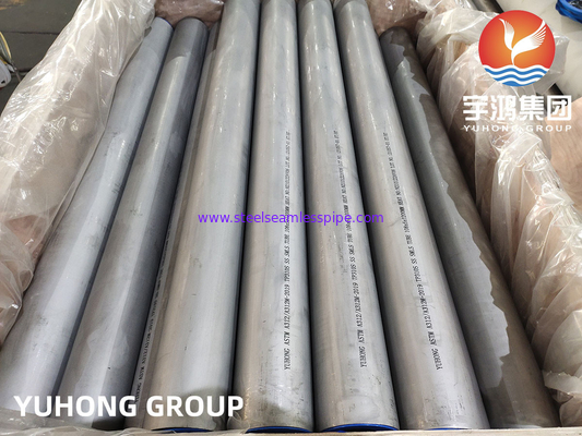 Tubo sin costuras de acero inoxidable ASTM A312 TP310S para aplicaciones industriales de alta corrosión
