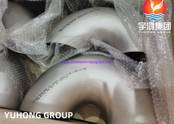 ASTM B366 / ASME SB366 Inconel 600 UNS N06600 Codo de aleación de níquel para ingeniería nuclear