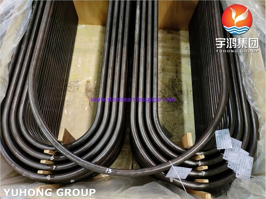 Tubo de acero con poco carbono de la curva en U de ASTM A179/de ASME SA179-2021 retirado a frío para el cambiador de calor