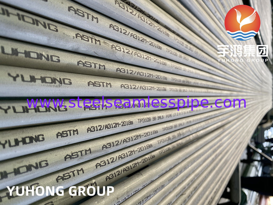 Alta durabilidad del tubo inoxidable grande recto de la tubería de acero/SS 310SSeamless, ABS, GL, DNV, NK, PED, AD2000, GOST9941-81, C