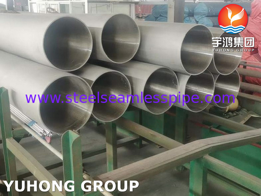 Tubería de acero del diámetro grande del condensador/tubos y material inconsútiles TP310S, 904L de los tubos EN10216-5