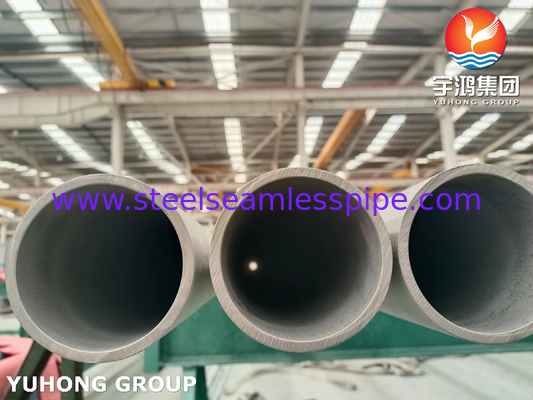 Tubería de acero inoxidable dúplex ASTM A790 S32750 para aplicaciones químicas e industriales
