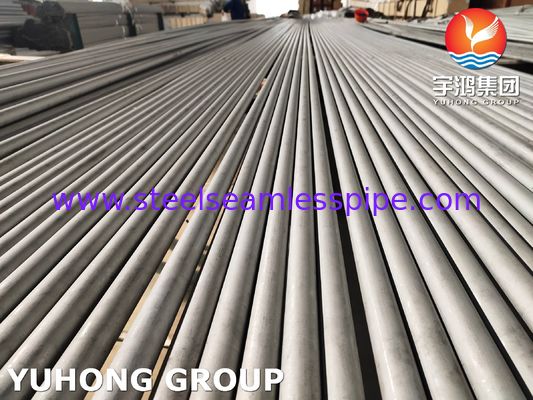 TUBERÍA INCONSÚTIL DE ACERO S31803, S32205, S32750, S31254 (254MO) DEL DUPLEX ESTUPENDO DEL、 A790 DE ASTM A789