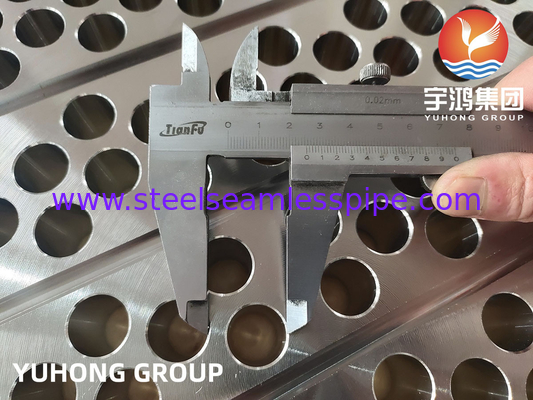 Fichero de tubos para intercambiadores de calor de acero inoxidable ASTM A182 F316L