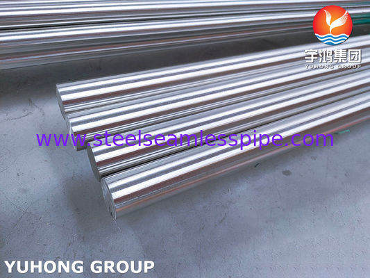 Barra redonda de acero inoxidable ASTM A276 TP316L resistente a la corrosión y a la tracción para válvulas, ejes, sujetadores, aplicaciones marinas