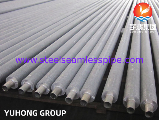 Tubo de aleta incorporado de tipo G, ASME SA210 Gr.A1 para plantas de energía y aplicaciones industriales