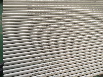 Tubo inconsútil del acero inoxidable, ASTM A213, ASTM A789, prueba hidráulica/prueba de la corriente de Foucault/prueba de Ultraulic.