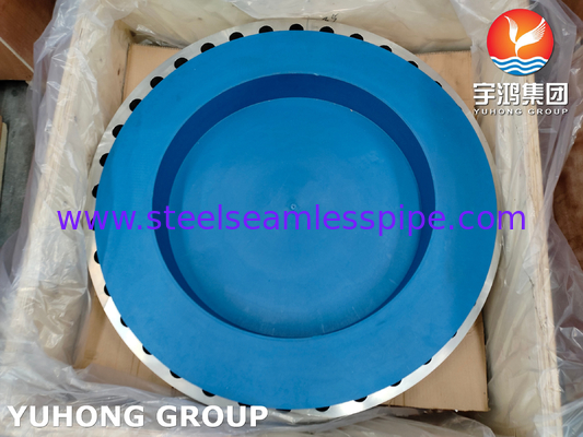 Brida de acero de aleación ASTM A182 F1 Slip On B16.5 para equipos farmacéuticos