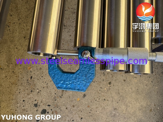 Tubo sin costura de acero inoxidable ASTM A312 TP310S para intercambiador de calor