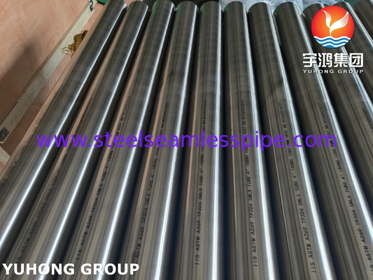 ASTM A269 TP304L Tubo sin costura de acero inoxidable Tubo para intercambiador de calor Recocido brillante