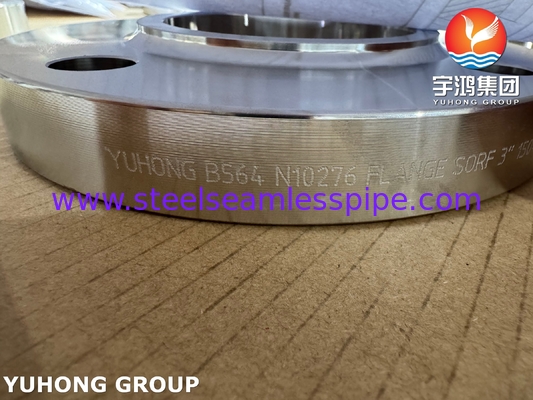 Brida deslizante RF ASTM B564 UNS N10276 C276 para residuos industriales peligrosos