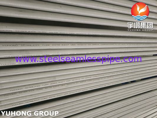 Tubo sin costura de aleación de níquel-hierro-cromo ASTM B407 UNS N08810 (800H)