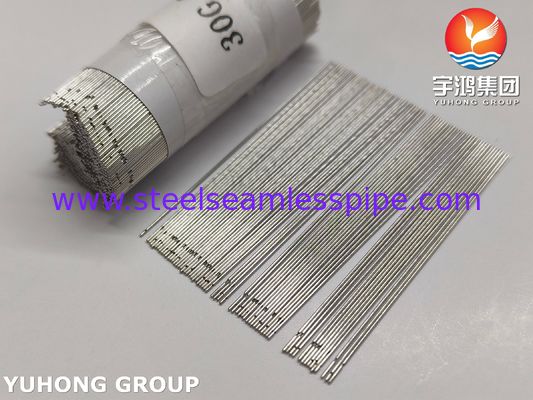 Tubo de aguja de irrigación para conducto radicular dental SUS304 30G, punta ventilada de doble lado