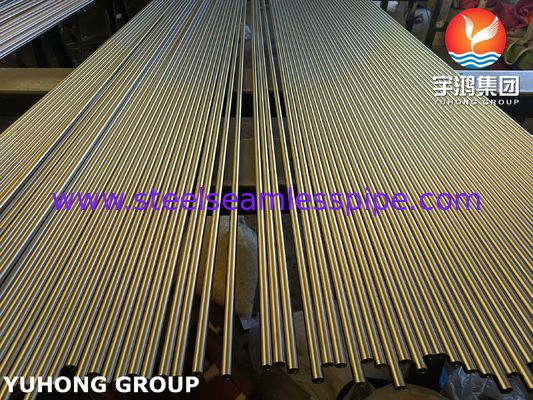 ASTM A789 UNS S32750 Tubo sin costura Super Duplex 2507 Superficie Recocido Brillante