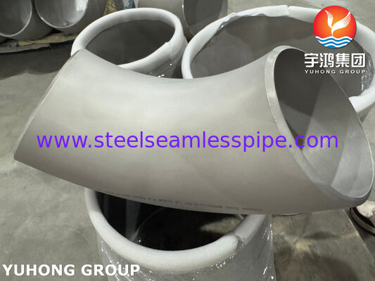Las instalaciones para tuberías de la norma ASTM B366 WPHC276 90 grados de codo Hastelloy C276 UNS N10276