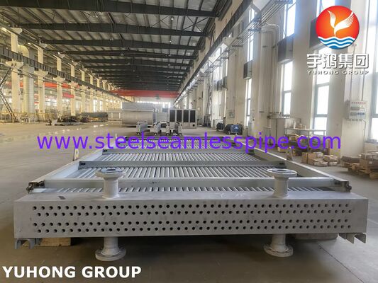 Haz de tubos para enfriador de aire Monel 400 con aletas de aluminio extruido y tubos sin costura ASME SB163