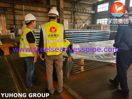 Placas revestidas de acero al titanio con piezas de revestimiento SA516 Gr 70 con compuesto explosivo Gr.2