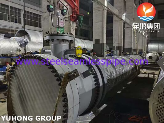 Carcasa y Tubo Intercambiador de Calor Desmontable para Plantas de Petróleo y Gas y Petroquímicas