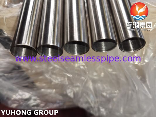 ASME SA269 TP316 Tubos de acero inoxidable sin costura y brillante recocido para la industria de las bebidas