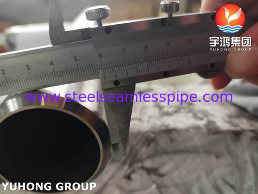 Tubo de aleación de níquel Inconel 625 ASME SB444 N06625 para intercambiador de calor, petróleo y gas marino en alta mar y procesamiento químico
