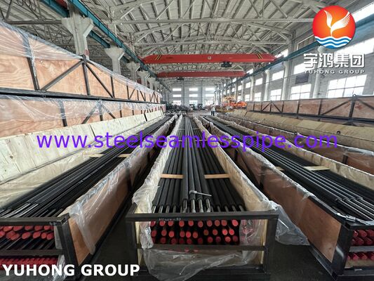 ASTM A213 T91 tubo sin costuras de acero de aleación con tubo de aleta dentada CS, HRSG (generador de vapor de recuperación de calor)