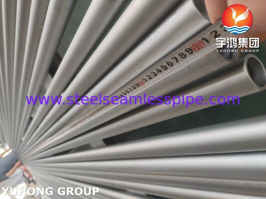 ASTM A268 TP405 Tubo de acero inoxidable ferrítico con bajo contenido de cromo y alto contenido de aluminio, no endurecido al aire