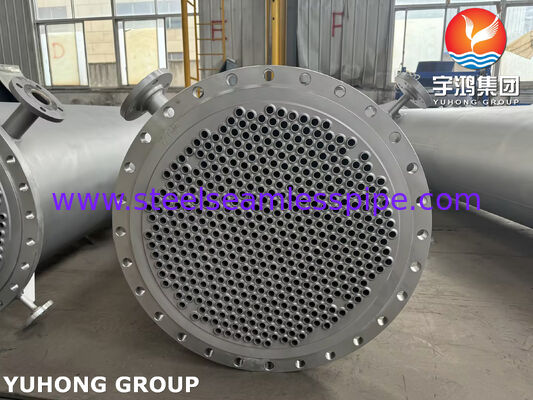 Sello ASME U, NBR, Intercambiador de Calor de Carcasa y Tubos API 660 con Tubos de SA179, SA178, SA213, SA249,