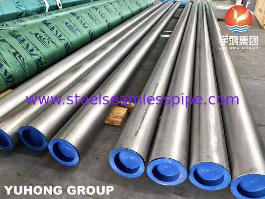 ASTM A790 S31803 Duplex 2205 Tubo de acero inoxidable soldado para el servicio corrosivo con alta resistencia mecánica