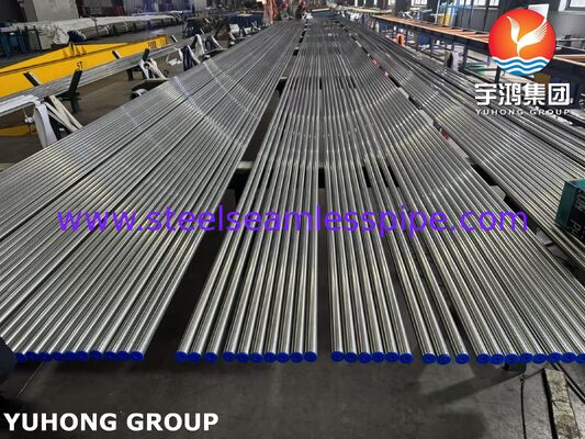 Tubo sin costura de acero inoxidable 1.4948 TP304H ASME SA213 recocido brillante para sobrecalentadores