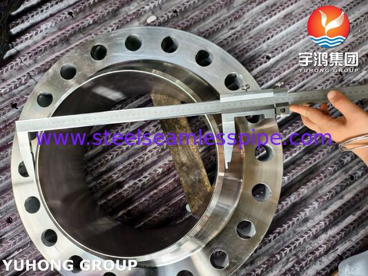 ASTM B564 UNS N04400 Flange de cuello de soldadura Monel 400 WNRTJ Flange tipo anillo Flange de unión